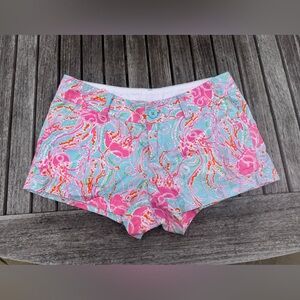 Lilly Pulitzer Walsh Short Jellies Be Jammin' EUC